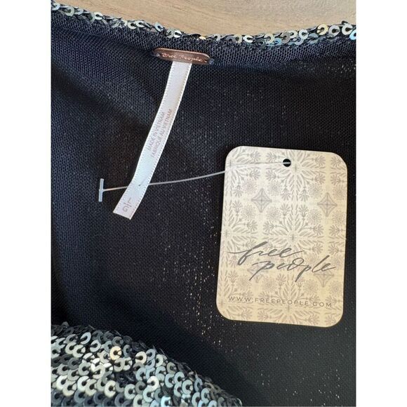 NWT Free People Manuka Sequin Mini Dress - Picture 6 of 8